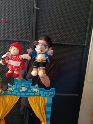 Jquete teatro de títeres caperucita Roja