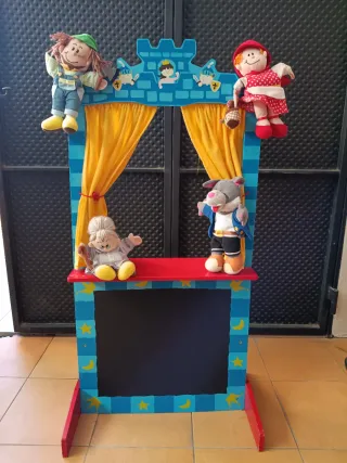 Jquete teatro de títeres caperucita Roja