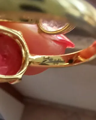 Anello Sodini con cristalli rosa