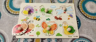 Lote de Puzzles madera para bebés