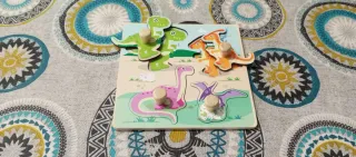 Lote de Puzzles madera para bebés