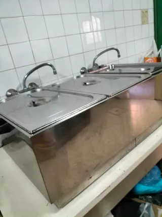 Mesa Caliente 3 Compartimentos