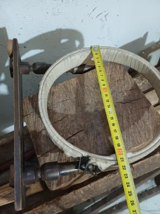 Bastidor bordar antiguo de madera