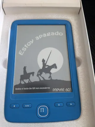 Papyre 601 Lector Ebook Azul