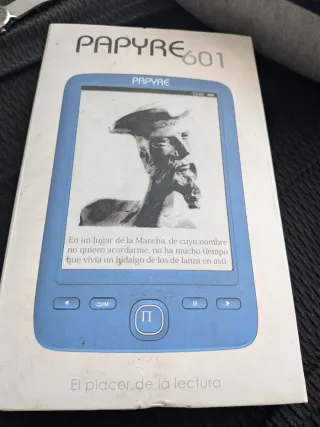 Papyre 601 Lector Ebook Azul