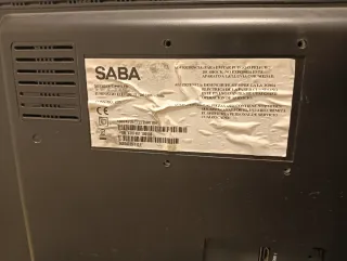 Televisor SABA Negro