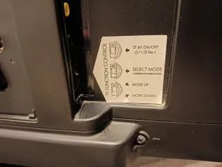 Televisor SABA Negro