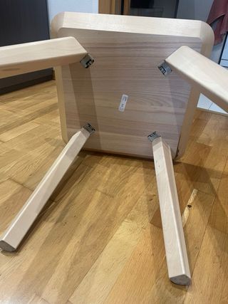 Mesa de madera Ikea