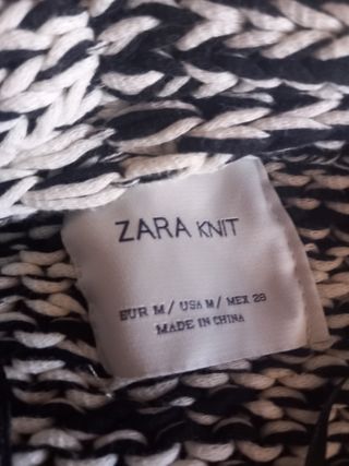 Chaqueta de punto Zara multicolor talla única