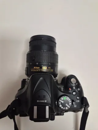 Cámara Nikon D5200 + Objetivo