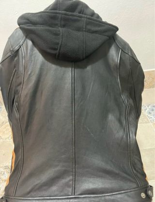 Chaqueta Cuero URBAN 5884 Negra
