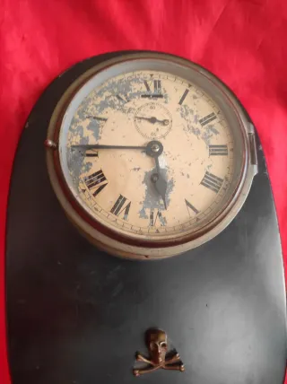 Reloj de pared Pirata calavera