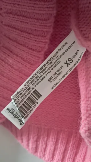 Jersey rosa Stradivarius