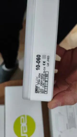 Aerlux Iluminacion S10 Luminaria de Emer 60lm