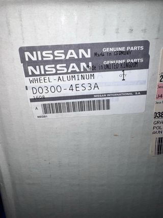 Llantas 19 Nissan X-Trail T32 Qashqai J11