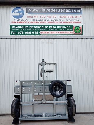 NUEVO: Remolque portamotos transversal