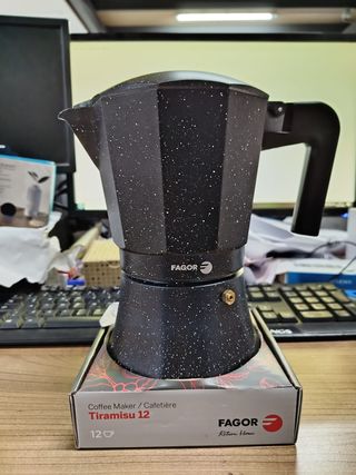 Cafetera Fagor Tiramisu 12 Tazas Aluminio