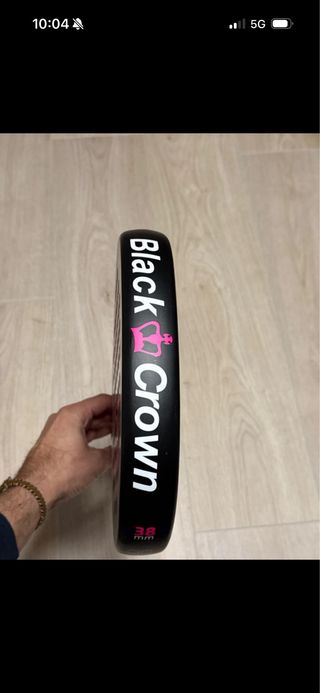 Pala de pádel Black Crown