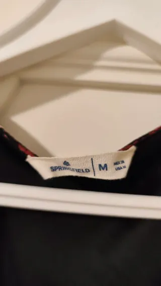 Vestido largo estampado floral