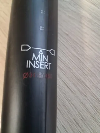 Tija  Tioga Scepter Carbono 31.6  350mm