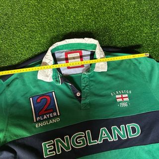 Polo Rugby Inglaterra Verde Talla L