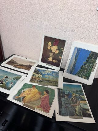 Lote Láminas Arte Grandes Maestros Pintura