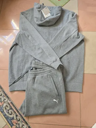 Sudadera y pantalón Puma BMW Motorsport Gris