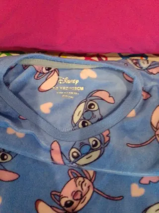 Pijama Lilo & Stitch Azul y Rosa