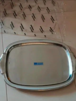 Vassoio Solingen Acciaio Inox 18/10 cm.45x35.5