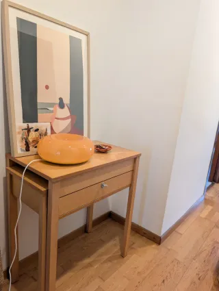 Mesa de escritorio de madera