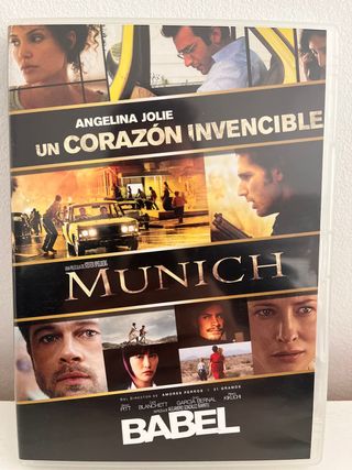 Pack 2 Películas DVD: Munich y Babel