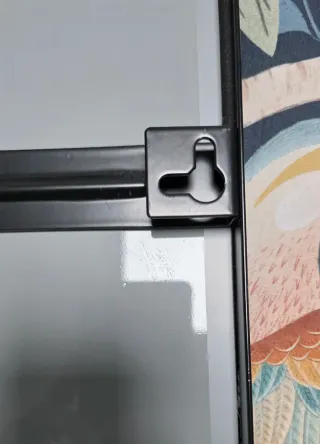 Espejo Ikea Grua Negro