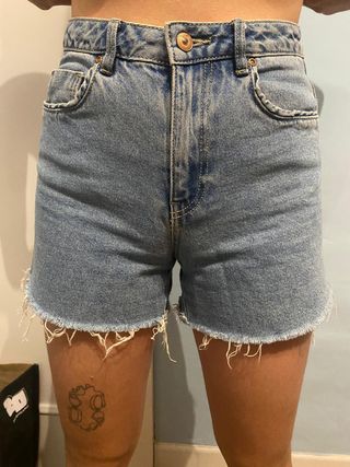 Pantalón corto vaquero Promod mujer