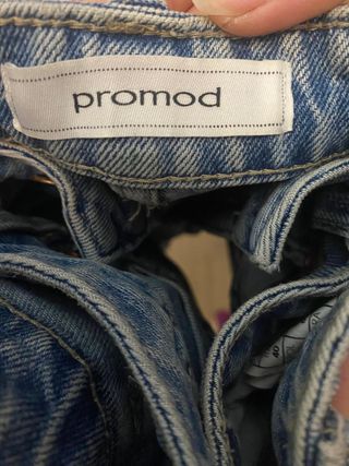 Pantalón corto vaquero Promod mujer