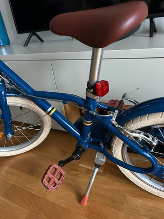 Bicicleta Decathlon City 900 16 Azul