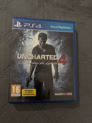 Uncharted 4: El Desenlace del Ladrón PS4