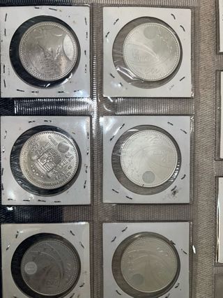 Monedas de Plata Varios Años 12€. Plata 0,925.