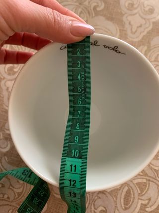 Tazza grande Thun floreale