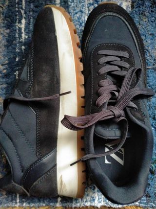 Zapatillas Zara T.38 Azul