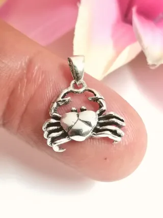 Colgante Plata 925 Cangrejo 1.20×1.70 cm.
