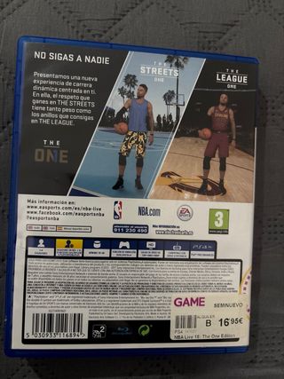 Juego PS4 NBA Live 18 EA Sports