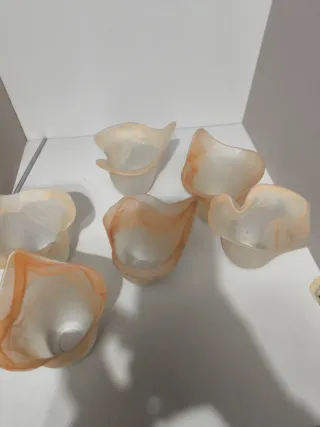 Tulipas de lámpara de salón (6 unidades)