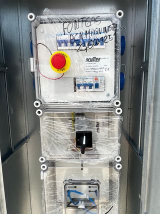 Provisional de obra para instalación eléctrica