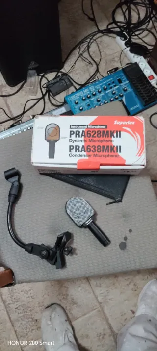 Superlux PRA628MKII PRA638MKII Micrófono