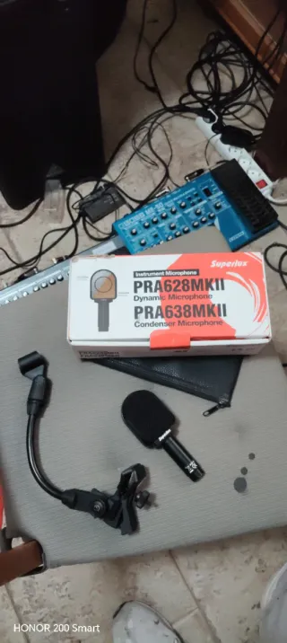 Superlux PRA628MKII PRA638MKII Micrófono