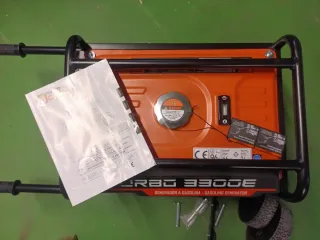 Generador Eléctrico Gasolina 3300W TURBO 3300GE