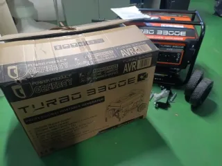 Generador Eléctrico Gasolina 3300W TURBO 3300GE
