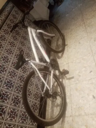 Bicicleta INDUR blanca