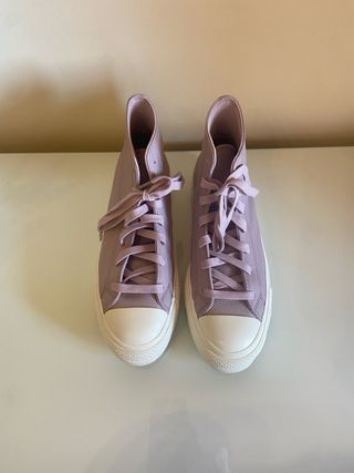 Converse Piel Lavanda Talla 38