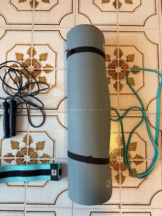 Kit de Ejercicio: Cuerda, Bandas y Esterilla